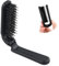 Brosse à Cheveux Pliable, Brosse à Cheveux de Voyage en Poils de Sanglier, Brosse à Cheveux de Poche Compactes, Brosse à Barbe, Peigne à Cheveux Pliable de Voyage Pour Voyage, Famille, Ecole