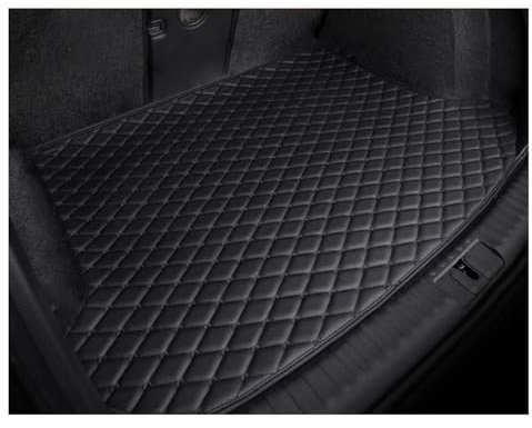 Kofferraumwanne Kofferraummatte Für Für Panamera 2010 2011 2012 2013 2014 2015 2016 Cargo-Liner Teppich Innenteile Zubehör Abdeckung Kofferraummatte(Schwarz)