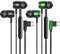 MUNSKT Cuffie USB C per iPhone 16Pro Max, auricolari in-ear con cavo USB C per Samsung Galaxy S24 Ultra, cuffie compatibili con OnePlus 10T/10 Pro, iPad Pro/Mini 6/Air (nero e verde aurora)