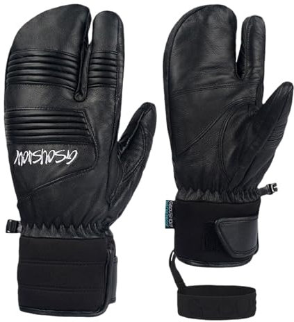 Factorys Winterhandschuhe Herren Damen Thermo wasserdichte Fausthandschuhe Dicke Winddicht Warm Fäustlinge Fahrradhandschuhe Skihandschuhe Snowboard Handschuh