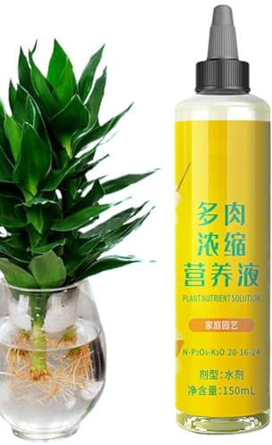 Engrais hydroponique pour - Aliment liquide riche en nutriments - 150 ml - Polyvalent - Pour culture hydroponique - d'intérieur - Légumes et fruits - Avec une application facile pour