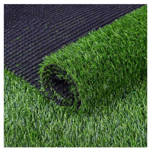Rouleau de gazon synthétique, 3 x 10 m (20 mm de hauteur) – Gazon naturel réaliste pour aménagement paysager, jardin, zone pour animaux domestiques, installation facile, tapis d'extérieur durable