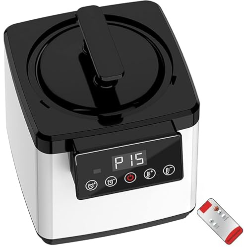 Olla Vaporera Para Sauna De 1000 W, Máquina Vaporera Portátil Para Sauna, Capacidad 2,6l, Ajuste 15 Velocidades, Generador De Vapor Para Sauna Con Mando a Distancia Y Caja De Hierbas, Para Ducha SPA