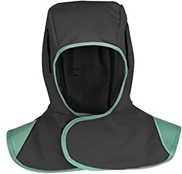 MotiveTech Full Welding Hood Dust Washable Reusable for Welder Skin Protection, Black, 42x40cm
