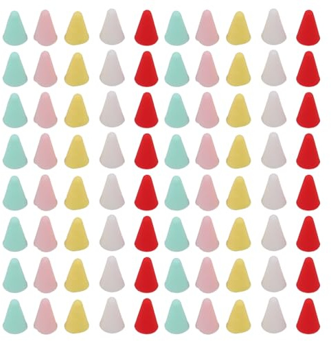NUOBESTY 500 Embouts en Silicone compatibles avec l'Apple Pencil 1re/2e génération - Protections pour Pointes de Stylet - Accessoires de Rechange pour tablettes Graphiques