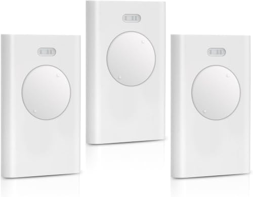 Telecomando Cancello Universali 433,92MHz, 3 Pezzi, 2 Canali Telecomandi Porta Garage per Serie XT2 433, Radiocomando Cancello di facile Programmazione