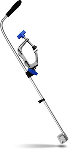Echolot Geberstange zur Bootbefestigung ohne Bohren, Aluminium, 84 cm lang