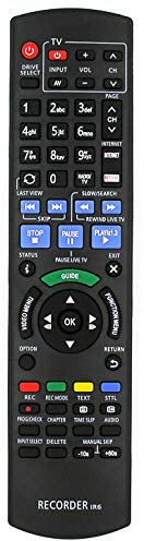 Telecomando di ricambio N2QAYB000759 solo per Panasonic Blu ray Disc Recorder
