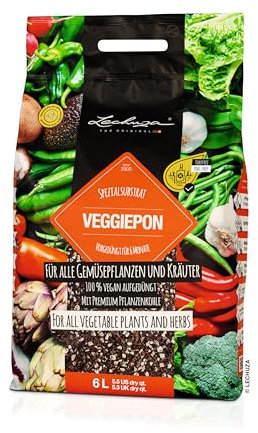 Lechuza Veggie-Pon Terreau pour plantes, Neutre, 6 Litres