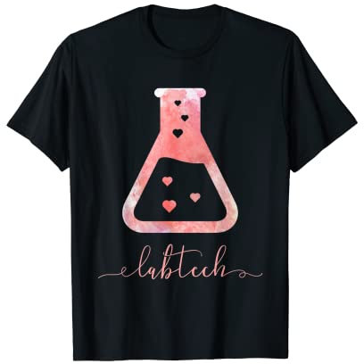 Beaker Lab Tech Laboratory Technician T-Shirt