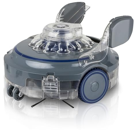 GRE RBR120. Poolroboter Kabellos. Flachboden. Pools bis 60m²