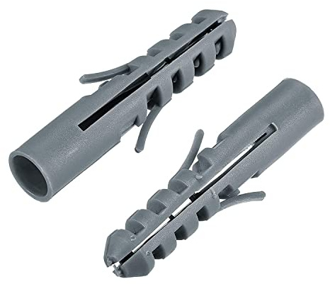 XYWHPGV 14X68mm Bulloni di ancoraggio in plastica Tubo di espansione Colonna Tassello per muro in cemento Fissaggi per telaio Tubo grigio 10 pezzi(83bdd ead7e 15711 67dfb a376c 44aee