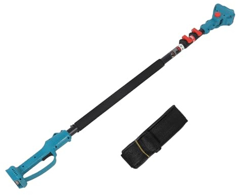 Bewinner Elektrische Baumschere Astschere Teleskop - 180° 7.21ft Jede Einstellung Baumschere Lange Reichweite Teleskop, Elektrische Gartenschere Mast für BL1830B BL1840B Akkus