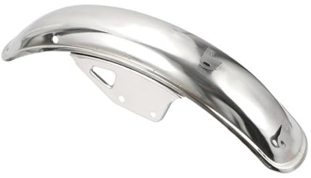 Schutzblech-Verlängerung 1pc Motorrad Vorne Hinten Kotflügel Edelstahl Schlamm Klappe Schmutz Splash Schutz Rad Abdeckung Kotflügel Dekor Für Su&zuki GN125/GN250