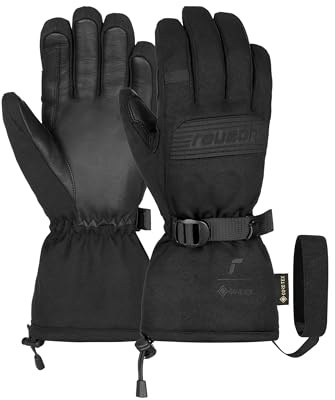 Reusch Falcon Gore-Tex Warm, Waterproof, Windproof and Breathable Unisex Winter Gloves, Finger Gloves, Snow Gloves, Ski Gloves for Men and Women