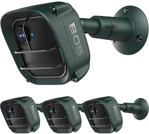Gcioii Wandhalterungs-Grillabdeckung für Blink Outdoor 4, wetterfeste schützende und um 360 Grad verstellbare Halterung für Blink Outdoor 4. Generation Sicherheitskamera (3 Stück, grün, Kamera sind