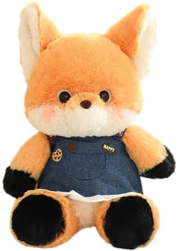 Kuscheliges Spielzeug-Fuchs, Handpuppe Fuchs, orangefarbener Fuchs-Plüschtier, Cartoon-Kinderbegleiter, Kuschelspielzeug, Plüschtiere zum Kuscheln und Spielen. (50 cm,Fox)