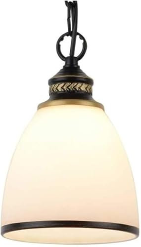 Black Dome Glass Pendant Light Modern Mid Century Chandelier with Adjustable Height for Kitchen Island Bedroom Dining Room and Bathroom