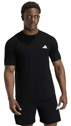 adidas Men's Workout Essentials FeelReady T-Shirt, Black, Small