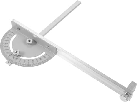 HONITANO Table Saw Fence System Miter Gauge Accessory Mini Woodworking Angle Ruler for Precise Cutting Compact Design for Home Use Portable and Easy to Store