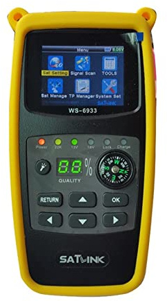 Satfinder WS-6933 Medidor de buscador de satélite DVB-S2 WS 6933 B V8 Finder Set Top Box Receptor de satélite