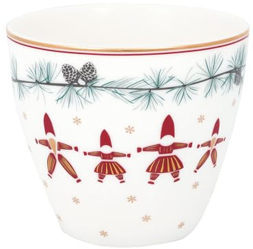 GreenGate Latte Cup Juana White