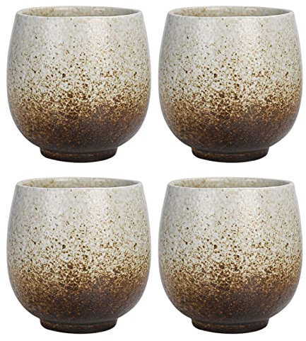 Taza de porcelana sin asa, multicolor, para desayuno, exterior, vintage, japonesa, juego de café, porcelana, multicolor, pintado a mano, 150 ml