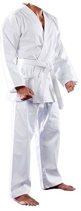 Maxx Aikido Karate Suit With Belt Taekwondo Martial Student Uniform Polycotton