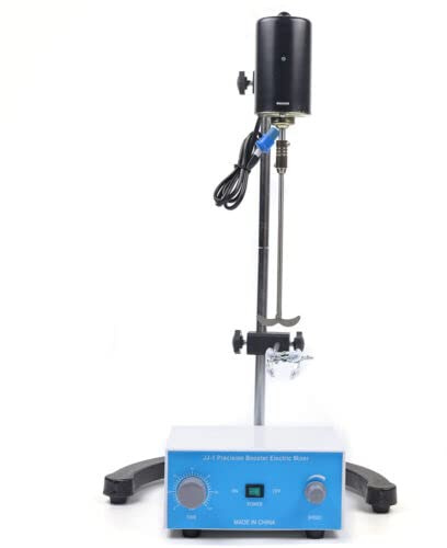 Elektrisch PräZision LaborrüHrer Mixer RüHrwerk ÜBerkopfrüHrer RüHrer Electric Overhead Stirrer Laboratory Precision ÜBerkopf ElektrorüHrer Labormischer Mischer Mit Variabler Geschwindigkeit