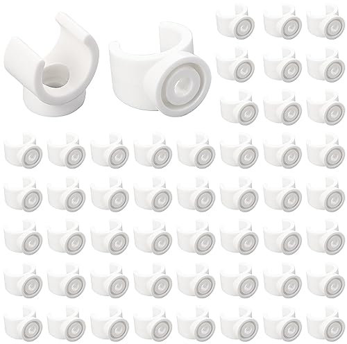 1/2 Inch PEX Clips, 50 Pack 16 mm Pipe Hangers Pipe Clamp PEX Tubing Clamps PVC Water Pipe Support Holder Socket Plastic Pipe Clamp Tools