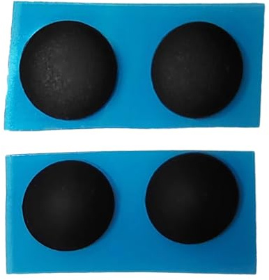 4 PZ Sostituzione Cassa Inferiore Piedi in Gomma Piedi per Laptop 1 2 1769 1782 Cuscino Cuscino in Gomma per Base Del Computer Portatile