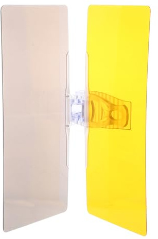 VALICLUD Extension Pare-Soleil Antireflet pour Voiture Visière Intérieure Polarisée Jour et Nuit Filtre UV Compatible SUV et Véhicules Universels Protection Solaire et Éblouissement