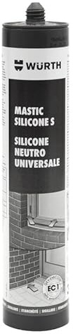 Stucco in silicone neutro S, 310 ml, trasparente