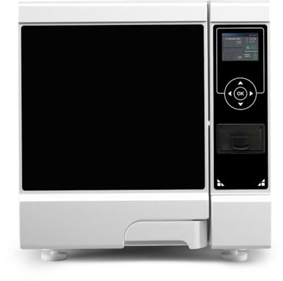 Giroflee Klasse B Dampf Sterilisator Labor Autoklav 8L 12L Sterilisator Schrank Vakuumtrocknungsfunktion mit Wassertank (8L)