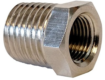 Paasche Airbrushadapter, silver