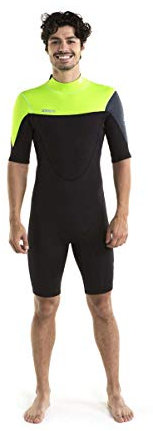 Jobe Herren Perth Shorty 3/2mm Neoprenanzug, Lindgrün, M