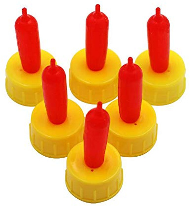 VOANZO 6 stycken Får Nipple Mjölk Dryck Nipple Mjuk gumminapp för nappmata föräldralösa lammvalp Hundfölkalv...