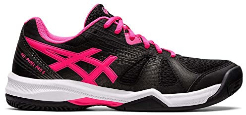 ASICS Gel Padel Pro 5, Zapatillas Mujer, Negro Rosa, 37 EU
