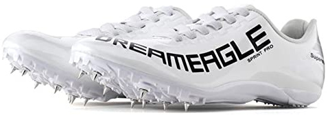 BLBK Spikes Leichtathletik 8 Nägel Unisex-Leichtathletikschuhe, rutschfeste Jugendsportschuhe mit Spikes und Sprint Herren Damen und Kinder