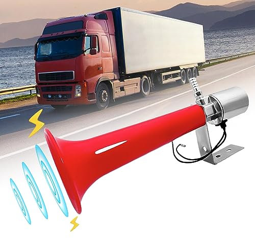 Türkisches Pfeifenhorn, 12v/24v Drucklufthörner, Lkw Hupe, Wohnwagen Druckpfeife Hupe für Pkw Lkw Suv Motorräder