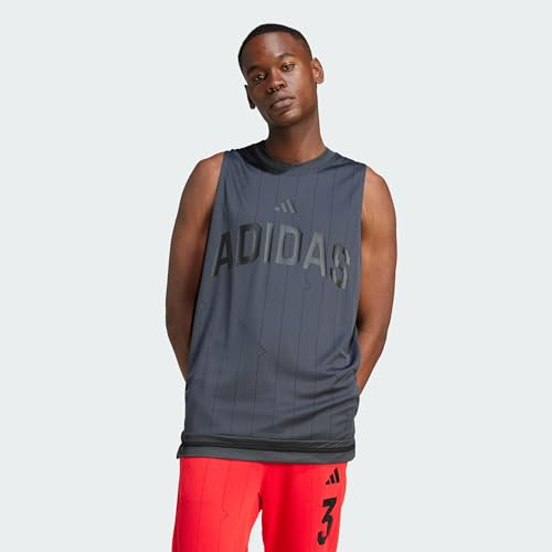 adidas För Män Seasonal Essentials US Sport Tanktop, dark grey, M