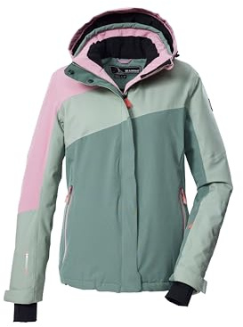 Killtec Damen Ksw 26 Wmn Ski Jckt Skijacke/Funktionsjacke mit abzippbarer Kapuze und Schneefang