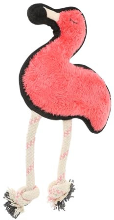 BESPORTBLE Quietschspielzeug Für Hunde in Tierform Flamingo-kauspielzeug Für Hunde Plüsch Quietschend Für Welpen