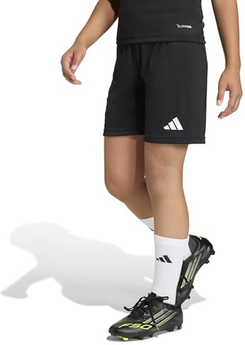 adidas Unisex niños Entrada26 Kids Shorts, Black/White, 13-14 Years