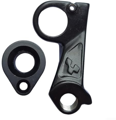 Bicycle Derailleur Hanger With Bolts For CUBE Bikes, Aluminum Alloy Rear Mech Hanger For Mountain Road Bikes, Black M12x1.0
