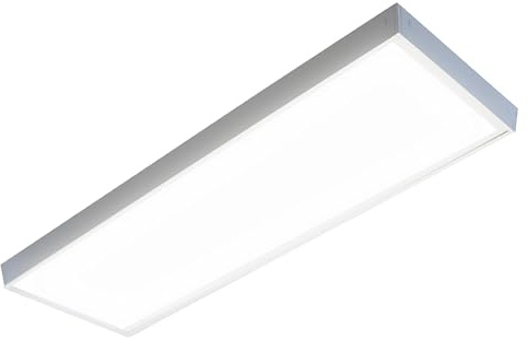 LUXULA LED Deckenleuchte lang 120cm - 36W, 3000K Warmweiß, 3600lm – LED Panel 120x30cm inkl. 230V Netzteil – Flache Deckenlampe für Wohnzimmer, Schlafzimmer, Küche, Büro - 120x30x6,4cm