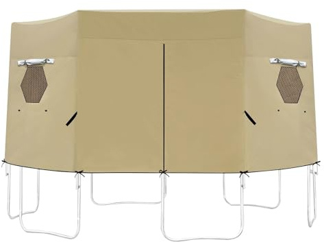 Rundes Gartentrampolin | Markise Trampolin Abdeckung Mit UV Schutz | Wasserdichter, Reißfester überzug Für Garten, Rasen Und Outdoor-Aktivitäten