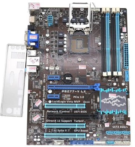 Carte mère Fit for ASUS P8Z77-V LX, Socket LGA 1155, DDR3, processeur I3/I5 22/32 nm, USB 3.0, 32 Go, SATA, VGA, HDMI, Z77