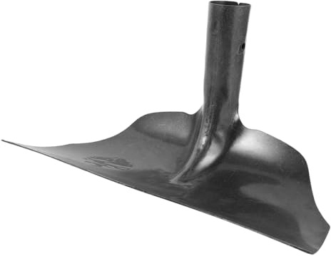 BESTonZON Pelle à en Acier Au Manganèse 30 Cm pour Nettoyage D’étable Et Poulailler, Outil Multifonction De Jardinage Agricole, Raclette Robuste pour De Bovins Et Volailles