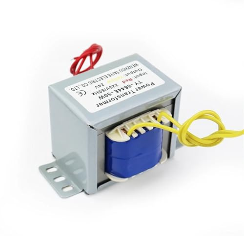 TSCFHGQI Transformador de Potencia Aislado Doble/Simple, 50W/VA, Voltaje de Salida, Entrada de núcleo de Cobre, 220V, 380V, Fuente de alimentación Mini, transformadores de Audio(220V)